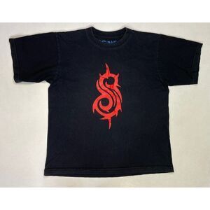 Slipknot Graphic T-shirt Women Large Black Short Sleeve Music